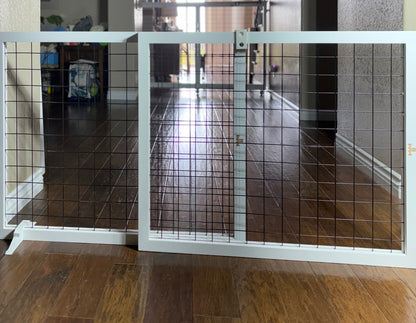 PupGates Glide Guard™ – 72” W x 30” H Sliding Pet Gate